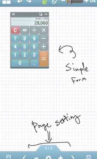 Calculator Note (Quick Memo) 4
