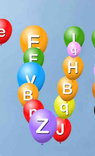 Alphabet Balloons Free for Kids 4