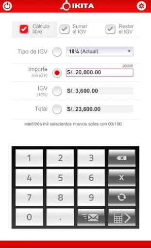 Calculadora de IGV Perú Pro 2