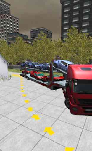 Coche Transporte Camión 3D 3
