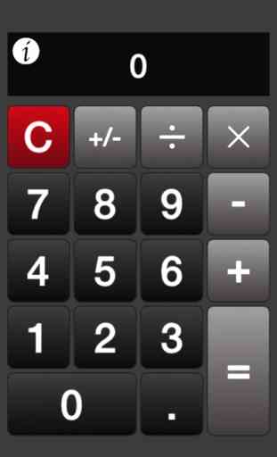 Calculadora - Una calculadora fácil de utilizar para iPhone, iPad y iPod Touch 1