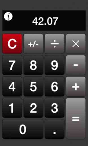 Calculadora - Una calculadora fácil de utilizar para iPhone, iPad y iPod Touch 2