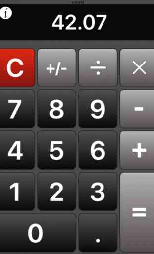 Calculadora - Una calculadora fácil de utilizar para iPhone, iPad y iPod Touch 4