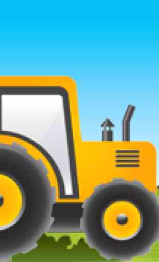 Coches y camiones para niños pequeños : aprender y reconocer los vehículos ! - Juegos para niños - app para niños 4