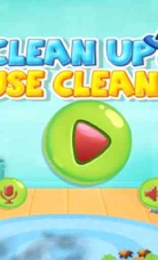 Limpieza de la casa limpiar la casa  juegos y actividades de limpieza en este juego para los niños y niñas - GRATIS 1
