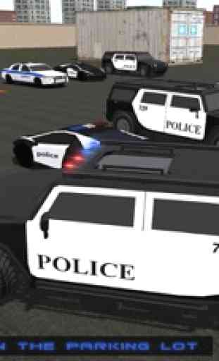 Simulación de la ciudad Academia de Policía de la escuela de conducción 3D - Claro Extreme Prueba Aparcamiento 2