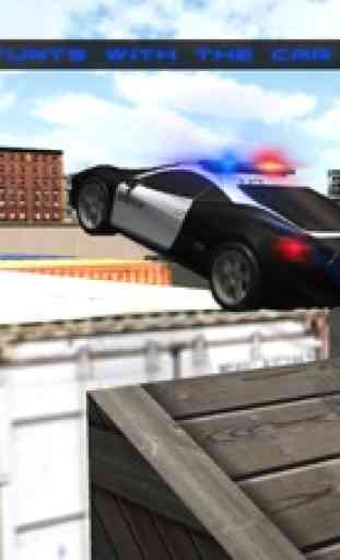 Simulación de la ciudad Academia de Policía de la escuela de conducción 3D - Claro Extreme Prueba Aparcamiento 3