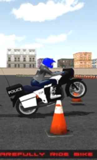 Simulación de la ciudad Academia de Policía de la escuela de conducción 3D - Claro Extreme Prueba Aparcamiento 4