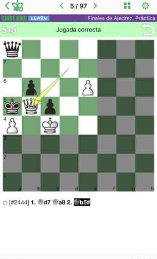 Finales de ajedrez. Práctica 1