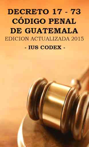 Código Penal de Guatemala 1