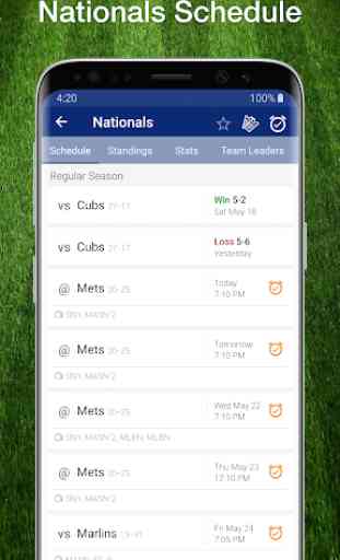 Nationals Baseball: Live Score, Stats & Plays 1