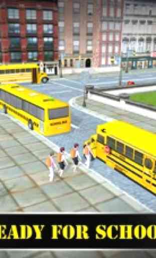 Controlador de autobús escolar 3D Kids Master Sim 2