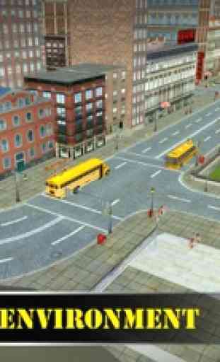Controlador de autobús escolar 3D Kids Master Sim 4