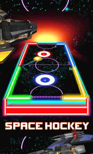 Glow Hockey HD - 2 jugadores neon light air hockey 2