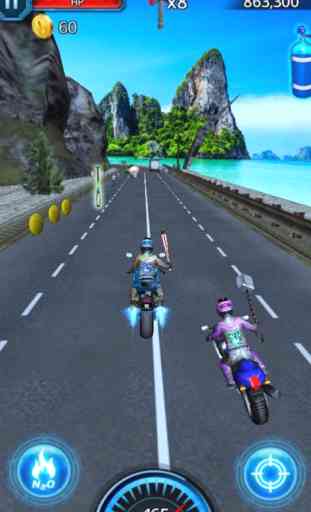 3D Moto-cross Race: Ultimate Road Traffic Racing Rush Free Game 2