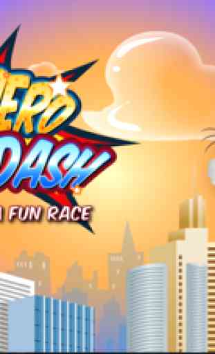 A SuperHeroes Rabbit Dash Jump Flying Fun Run Games for  Kids 1