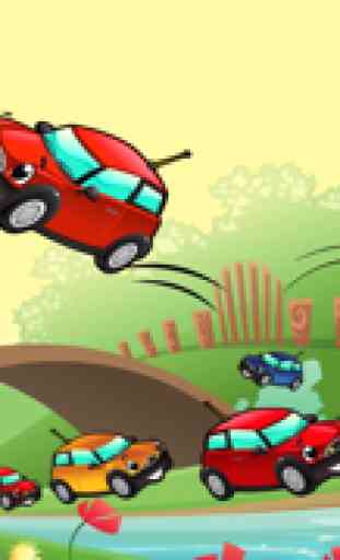 Activo! Juego de coches y vehículos para que los niños aprendan de jardín de infancia y Parvulario 4