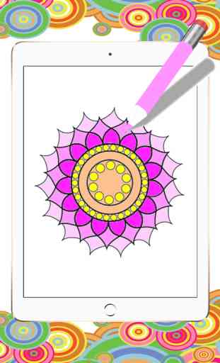 best mandala coloring book:free adult colors therapy stress relieving pages 4