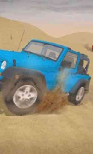 Desierto de Offroad Jeep 4 x 4 Safari - Sim 3D de 2