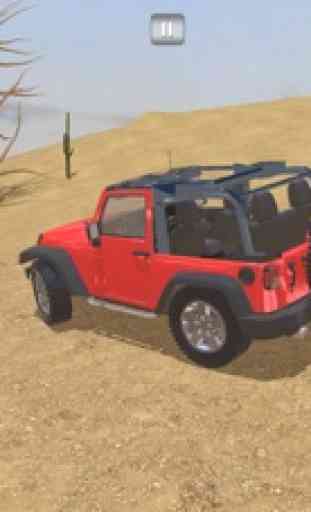 Desierto de Offroad Jeep 4 x 4 Safari - Sim 3D de 3