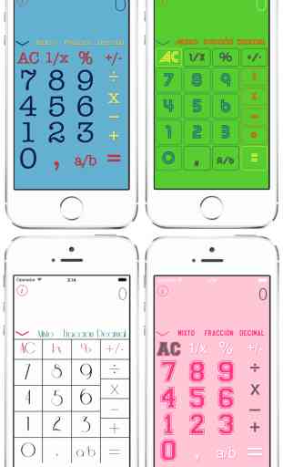 jCalc - Multi Calculadora Gratuita — con historial de sus cálculos y una calculadora de fracciones para iPhone, iPad y iPod touch 4