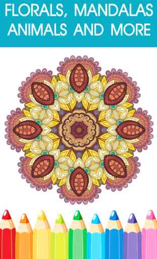Libro Para Colorear De Mandala - Gratis Adulto Colores Páginas Del Alivio De Tensión Libre De Terapia 3