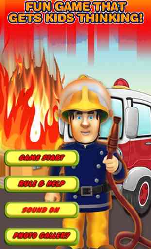 The Super Junior Fireman Jigsaws Puzzles My Fire & Rescue Trucks Heroes Game for Boys Free 1