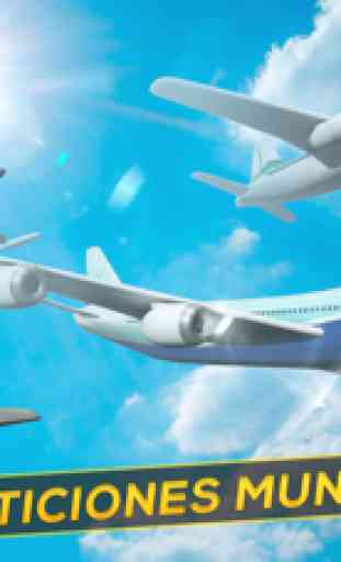 3D Infinite Airplane Flight - Juego de Plane Strike Simulator Gratis 2