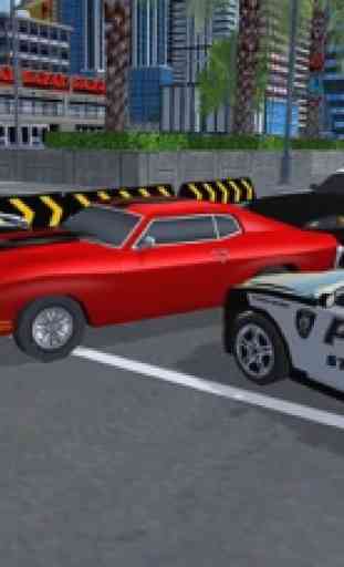 4x4 Mad Police Car Racing y delito de la ciudad 1