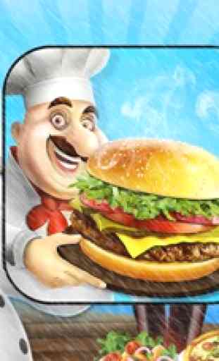 fabricante de la hamburguesa juego de cocina 4