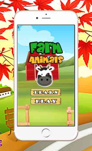 Farm Animals : Juego educativo para niños 3