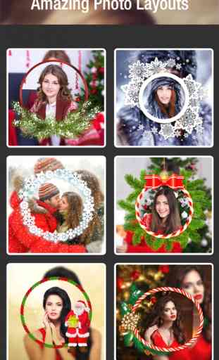 fotos de navidad - foto collage,marcos & efectos 3