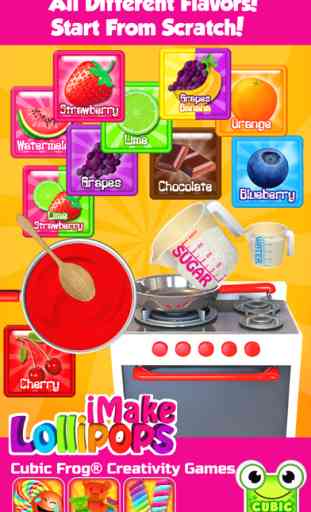 Hacer caramelos para niños y niñas-iMake Lollipops 2