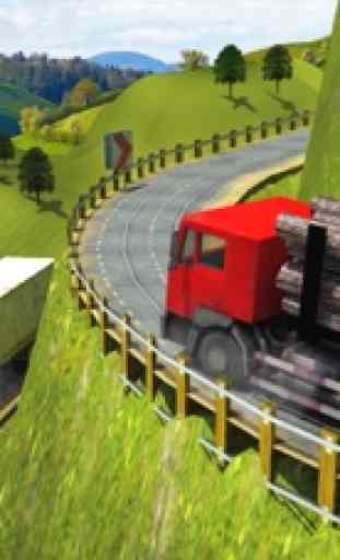 Off-Road Grande Aparejo Camión Simulador 3D Manejo 2