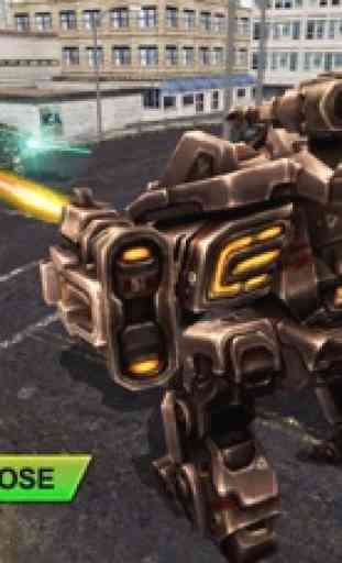 Robots Brutal Guerra : Futurista Combate ZD 4