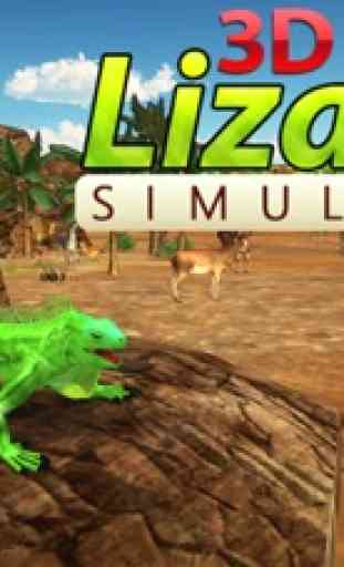 Simulador de lagartos 3D - supervivencia de reptil 1