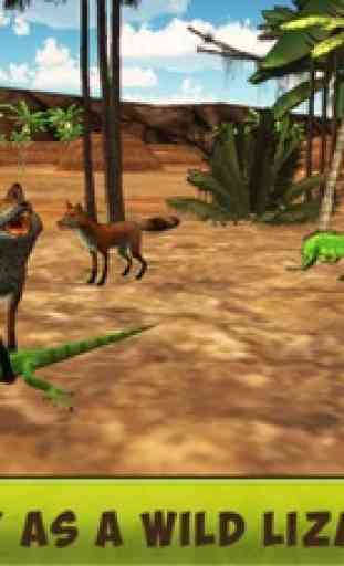 Simulador de lagartos 3D - supervivencia de reptil 4