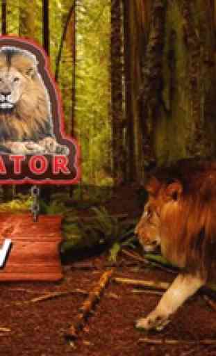 simulador de león salvaje - cazador de animales de 1