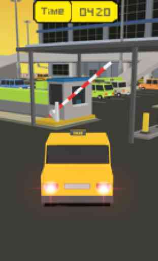 simulador de taxi de la ciudad 2