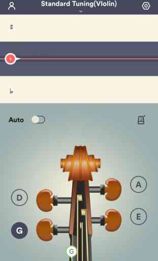 Sintonizador violín app 1