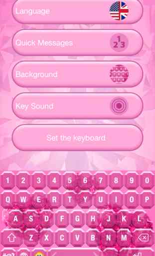 Tema teclado diamante - Fonts bonitas y emoticonos 2