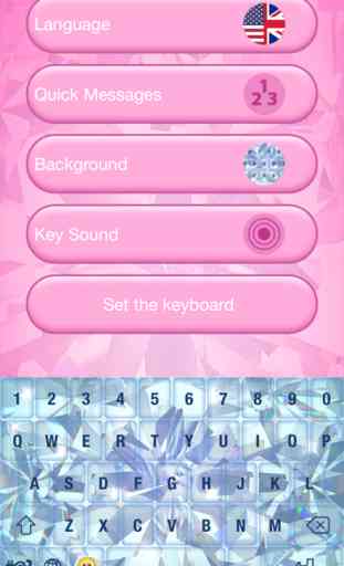 Tema teclado diamante - Fonts bonitas y emoticonos 4