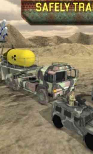 Transporte bomba nuclear juego conductor del camió 2