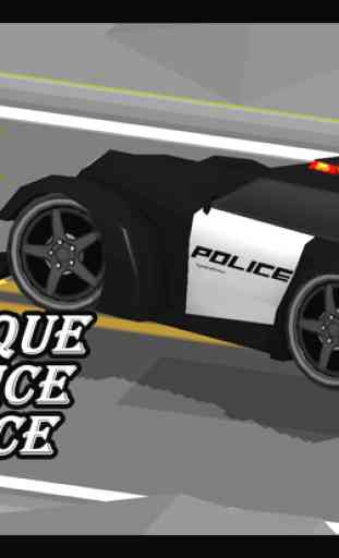3D Zig-Zag Crazy Car -  Moto Mad Police Car with Maze Road Run 4
