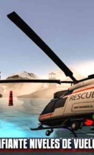 911 Helicóptero del rescate de simulador de vuelo - Misiones Heli piloto a los mandos de rescate 4