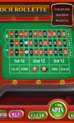 A Casino Rich Roulette Vegas Style - A Big Hit Win Jackpot Party Game 2