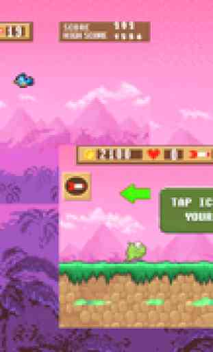A Hoppy Frog Running - Fun Mega Super Best Cut the Rope Jump-y Run Mario Game 2 4