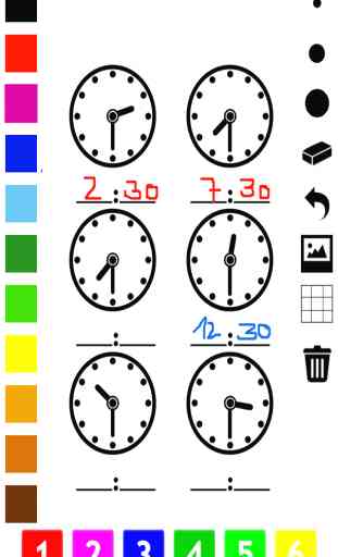 Activo! Libro Para Colorear del Reloj Para Los Niños: Aprender Para Leer el Tiempo Con Muchos Ejercicios 1