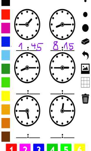 Activo! Libro Para Colorear del Reloj Para Los Niños: Aprender Para Leer el Tiempo Con Muchos Ejercicios 2