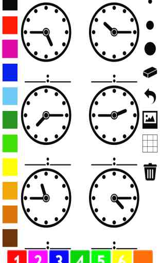 Activo! Libro Para Colorear del Reloj Para Los Niños: Aprender Para Leer el Tiempo Con Muchos Ejercicios 3